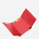 Кошелек женский кожаный для карточек ST Leather Accessories 22729 Красный - изображение 10