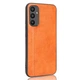 Чехол Cosmiс Leather Case для Samsung Galaxy A34 5G Orange - изображение 2