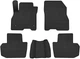 EVA коврики EVAtech в салон авто для Nissan Leaf (ZE0) 2010-2017 1 поколение Htb EU 5 шт Black (NS1687CV5RBB) - изображение 1