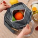 Ланч бег - термосумка для їжі з собою на 4.5л Cooler, бежева - зображення 3