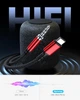 Адаптер Highwings USB Type C to 3.5мм 1м красный - изображение 5
