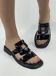 Женские шлепанцы Evromoda 37 (24,0см) Черный 3325 - изображение 1