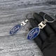 Металевий брелок з логотипом FORD (1008M) - зображення 2