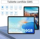 Планшет 10.1" Aoyodkg A50 14/256Gb 8 ядер Android 13 7000 mAh Синий Б/В g13 - изображение 2