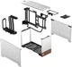 Корпус для ПК Fractal Design Terra Silver / PCIe 4.0 Riser / Без БЖ / Сріблястий (101680446) - Уцінка - зображення 8