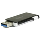 Флеш память Apacer AH350 64Gb USB 3.0 Black (AP64GAH350B-1) - зображення 2