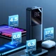 УМБ / Портативниа Батарея Joyroom 30000mAh 22.5W PD3.0 External Battery Fast Charge (QP193) Type-C Quick Charge - LED Display - Портативний зарядний пристрій / Акумулятор / Павербенк / Повербанк / Power Bank - Чорний - зображення 4