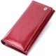 Кошелек для женщин из натуральной лакированной кожи ST Leather 22680 Красный - изображение 1
