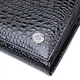 Женский кошелек из натуральной лакированной кожи ST Leather 22679 Черный - изображение 5