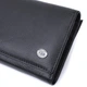 Добротное женское портмоне с карманом для монет из натуральной кожи ST Leather 22691 Черный - изображение 5