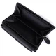 Практичный кошелек с монетницей из натуральной кожи ST Leather 22740 Черный - изображение 7