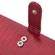 Кожаный лакированный кошелек с блоком для кредитных карт ST Leather 22682 Красный - изображение 7