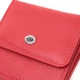 Женский компактный кошелек с карманом для монет из натуральной кожи ST Leather 22689 Красный - изображение 7