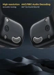 Беспроводные спортивные bluetooth наушники Langsdom TS17 Open-Ear с микрофоном Biege - изображение 9