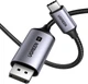 Кабель Ugreen CM556 USB-C to DisplayPort 8K Cable 1 м Black (25157) - изображение 1