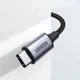 Кабель Ugreen CM450 USB Type-C Male to 3.5 мм Male Audio Cable with Chip 1 м Black (20192) - зображення 3