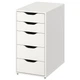 Письмовий стіл IKEA LAGKAPTEN / ALEX 120х60 см білий (694.168.17) - изображение 3