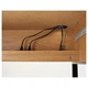 Письмовий стіл IKEA MICKE 73х50 см імітація дуба (203.517.42) - зображення 6