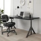 Комп'ютерний стіл IKEA IDASEN 160х80 см чорно/темно-сірий (592.810.36) - изображение 2