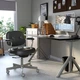 Комп'ютерний стіл IKEA IDASEN 160х80 см чорно/темно-сірий (592.810.36) - изображение 3