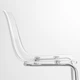 Стіл і 4 стільці IKEA STRANDTORP / TOBIAS 150/205 / 260x95 см білий/прозорий (393.886.70) - изображение 2