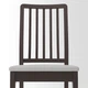 Стілець IKEA EKEDALEN темно-коричневий / Orrsta світло-сірий (803.407.60) - изображение 6