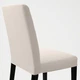 Стілець IKEA BERGMUND чорний / бежевий Hallarp (293.880.67) - изображение 6