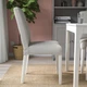 Стілець IKEA BERGMUND білий / Orrsta світло-сірий (093.877.33) - изображение 7