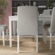 Стілець IKEA BERGMUND білий / Orrsta світло-сірий (093.877.33) - изображение 8