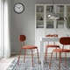 Стілець IKEA OSTANO червоно-коричневий Remmarn/червоно-коричневий (705.265.32) - изображение 5