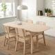 Стіл і 4 стільці IKEA VOXLOV / VOXLOV 180х90 см бамбук (293.886.56) - изображение 2