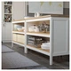 Кухонний острівок IKEA TORNVIKEN 126х77 см кремовий/дуб (403.916.57) - изображение 3