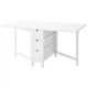 Стіл із відкидною дошкою IKEA NORDEN 26/89 / 152x80 см білий (104.238.86) - изображение 1