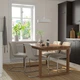 Стіл IKEA MORBYLANGA 140x85 см дуб/морилка (503.862.45) - изображение 3