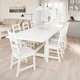 Розкладний стіл IKEA NORDVIKEN 210 / 289x105 см білий (403.687.13) - изображение 3