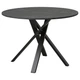 Стіл IKEA MARIEDAMM 105 см чорний/ імітація мармуру (704.926.45) - зображення 1