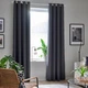 Затемнювальна гардина IKEA HILLEBORG 145х300 см сіра (304.250.35) - изображение 2