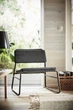 Крісло IKEA LINNEBACK Vissle темно-сіре (404.654.41) - зображення 2