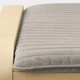 Підставка для ніг IKEA POANG березовий шпон / Книса світло-бежева (692.446.61) - зображення 3