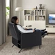 Крісло розкладне IKEA GISTAD Бомстад чорний (404.504.25) - изображение 5