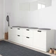 Комод IKEA NORDLI білий (492.766.29) - зображення 2