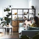 Стелаж IKEA KALLAX 147х147 см чорно-коричневий (102.758.62) - изображение 3