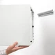 Настінна полиця IKEA EKET 35x25x35 см білений дуб (993.363.53) - зображення 5