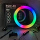 Кольцевая светодиодная лампа RGB LED RING MJ26 26 см - изображение 2
