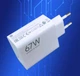 Зарядное устройство Блок питания для быстрой зарядки телефона Mi-MDY-12 USB GaN 67W Быстрая зарядка Блок зарядки для Samsung, iPhone, Xiaomi, Redmi, Huawei, Realme White - изображение 5
