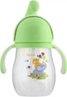 Поїльник Baby Team з силіконовою трубочкою та ручками 320 мл (5009) - зображення 1