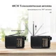 Портативний радіоприймач RETEKESS V117 на батарейках Радіо FM AM SW Black - зображення 3