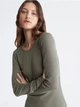Платье короткое осеннее женское Calvin Klein 576133222 M Зеленое (1159808163) - изображение 4