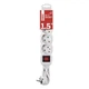 Фільтр живлення Emos з вимикачем, 4 розетки, 1.5м, White (P1421R) - зображення 2