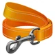 Поводок для собак нейлоновый WAUDOG Nylon Mono, световозвращающий, M, Ш 20 мм, Длин 122 см оранжевый - изображение 1